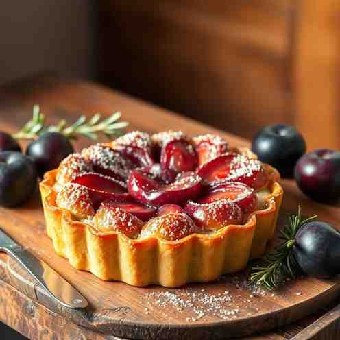 Delicious Plum Tart Recipe - Bake Perfect Quetschentaart